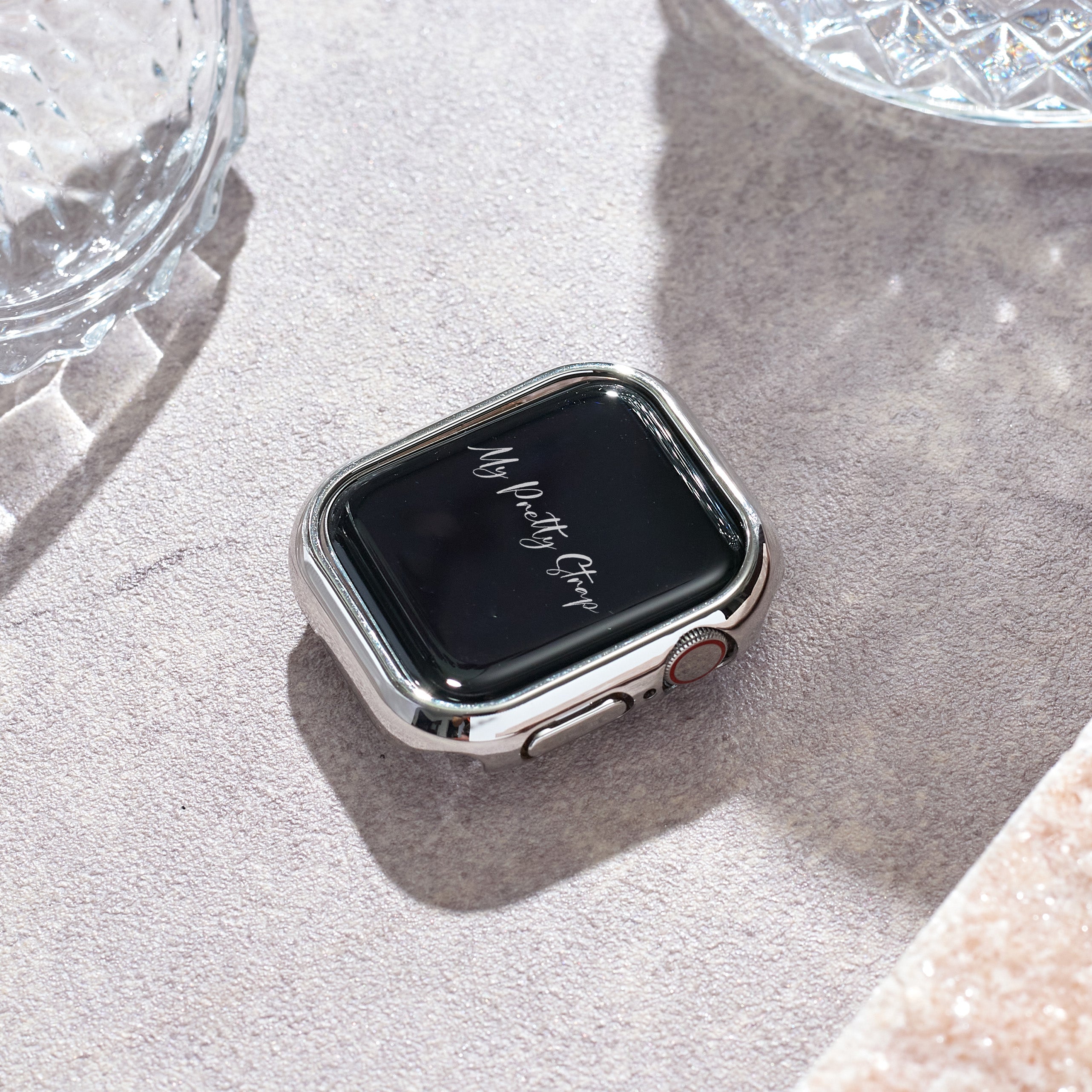 Glossy XOXO Apple Watch Cover
