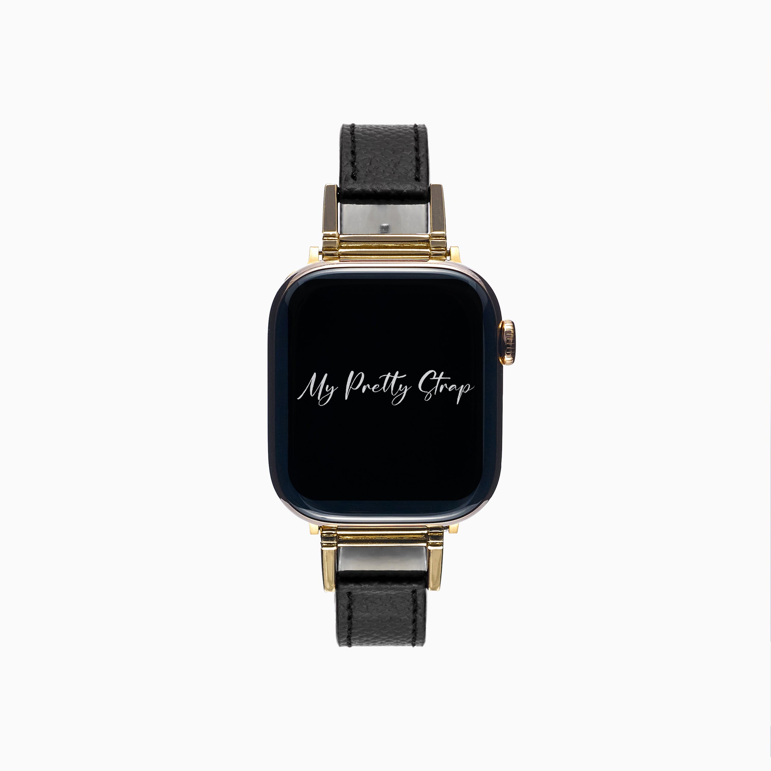 Bella Leather Apple Watch Strap – Black