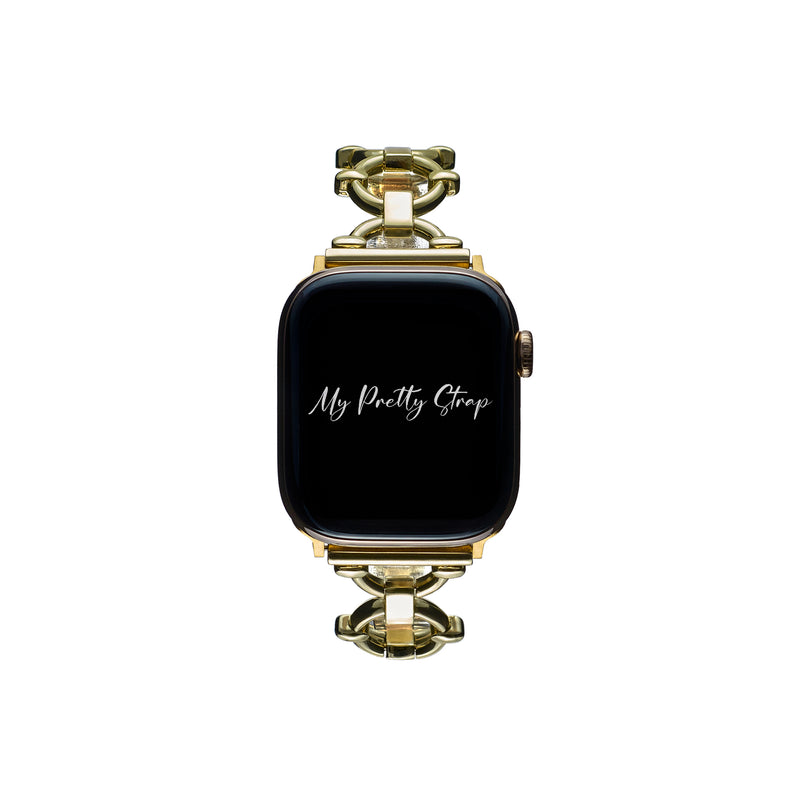 Céline Stainless Steel Strap – Gold