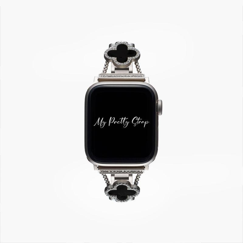 Key to My Luck Strap – Starlight and Black