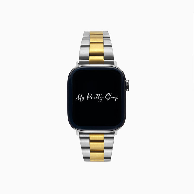 Queen Vogue Apple Watch Strap – Silver and Gold