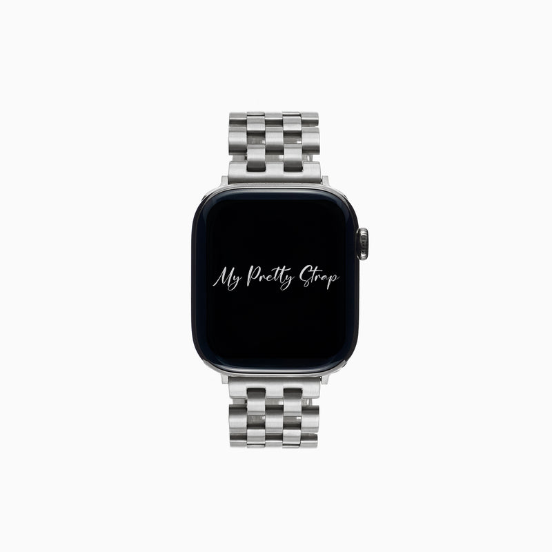 Venus Stainless Steel Strap – Silver Gem