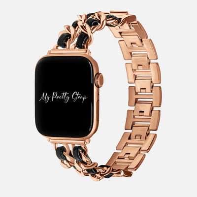 Black & Gold - Apple Watch Strap